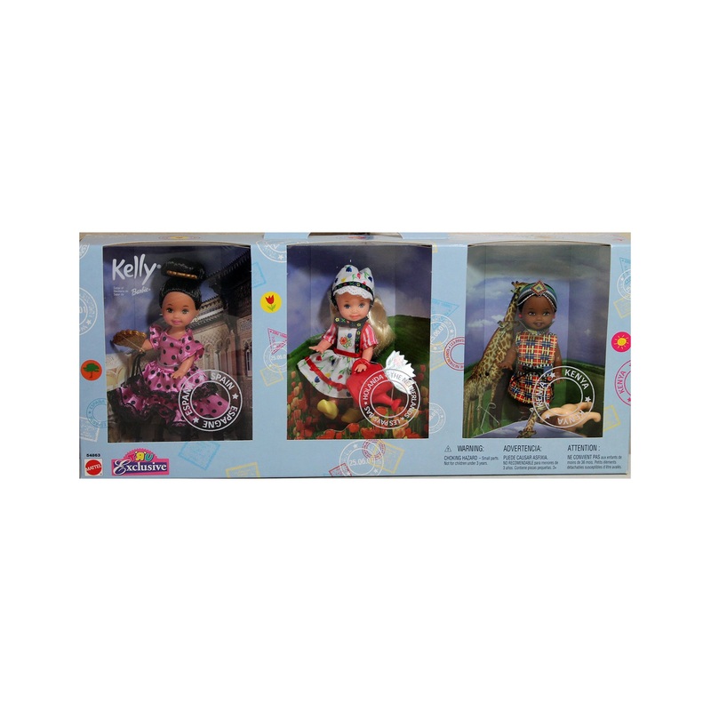 2002 Friends of the World Kelly Doll Set (54863)