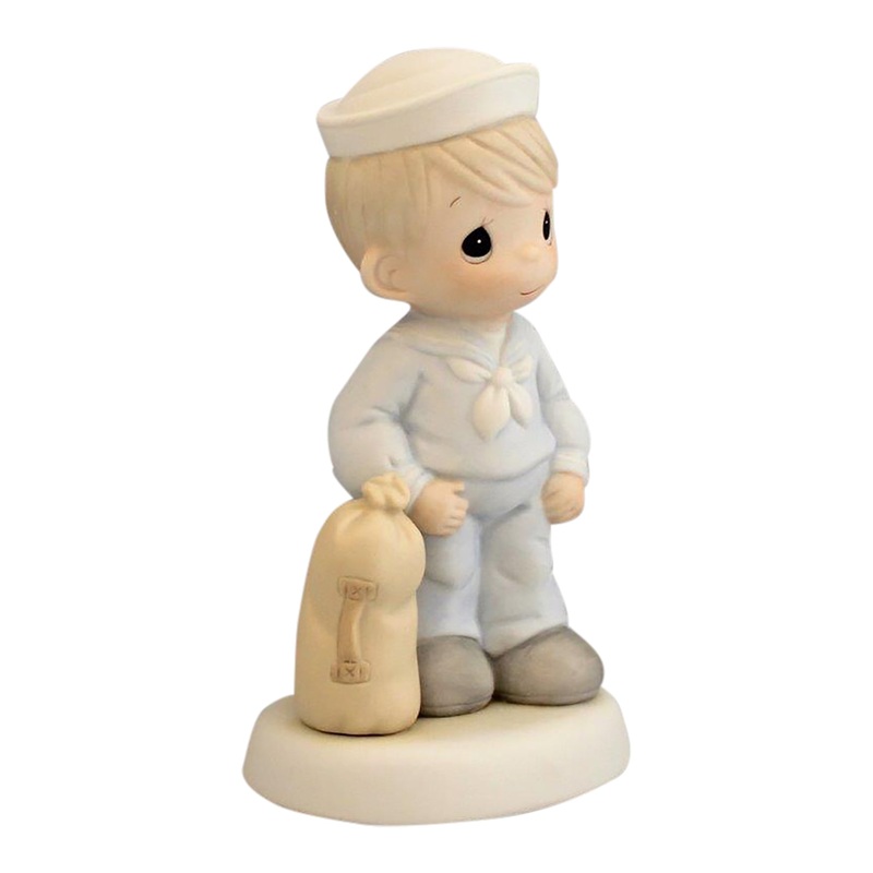 Precious Moments: 526568 Bless Those Who Serve Their Country | Navy