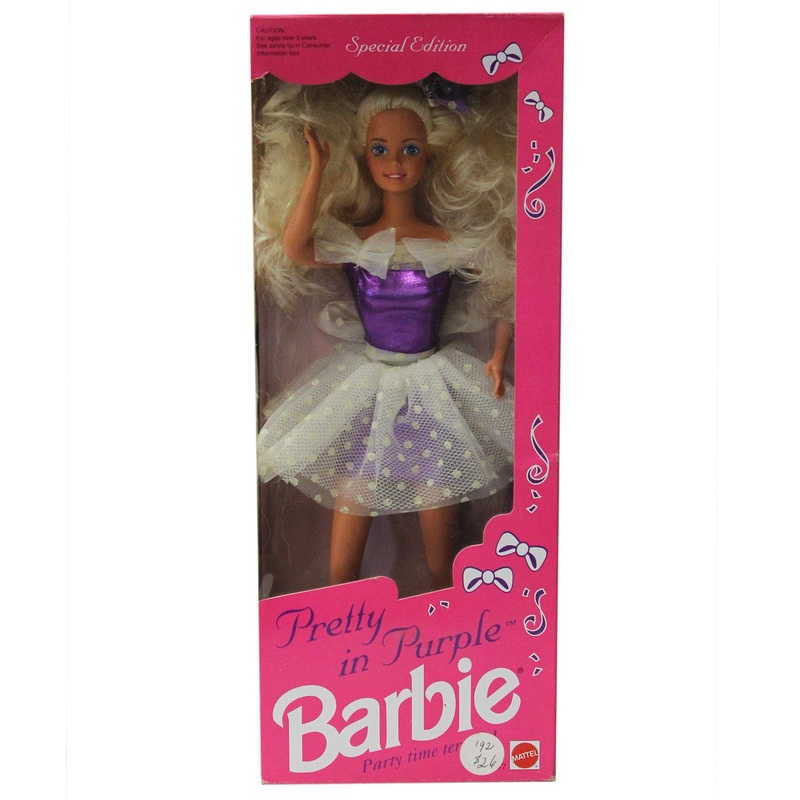 1992 Pretty in Purple Barbie (3117)