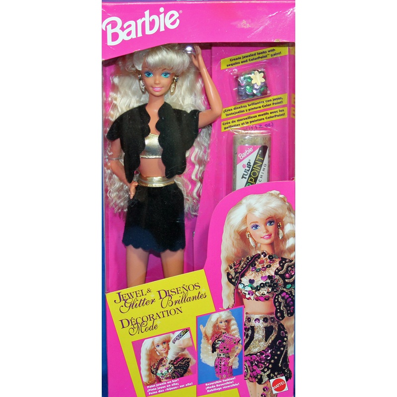 1993 Jewel & Glitter Barbie  (11185)