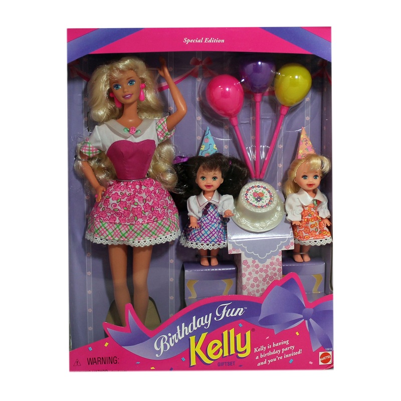 1996 Birthday Fun Barbie Set (15610)