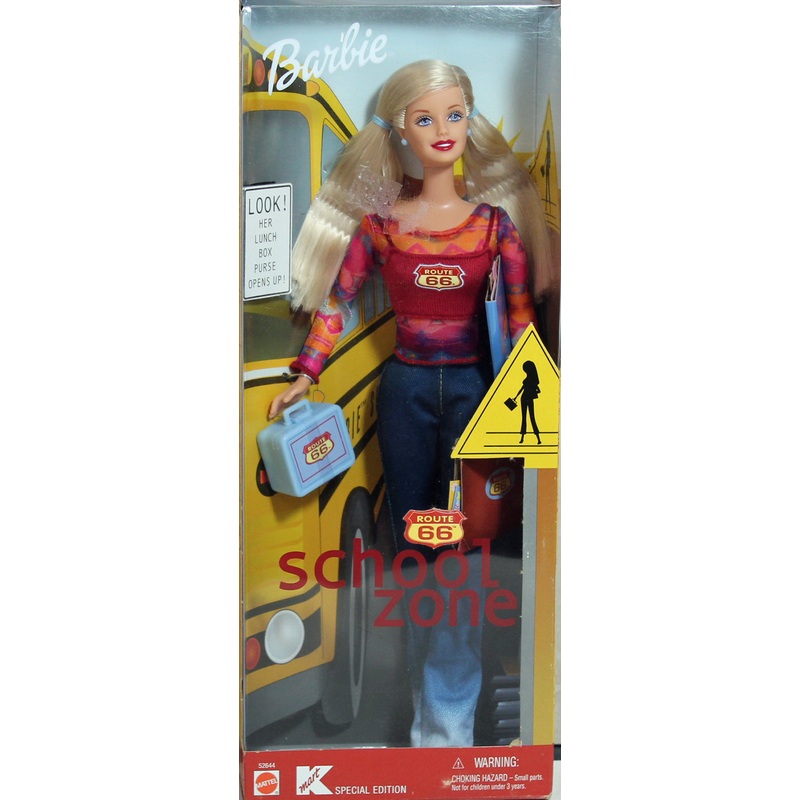 2001 Route 66 School Zone Barbie (52644)