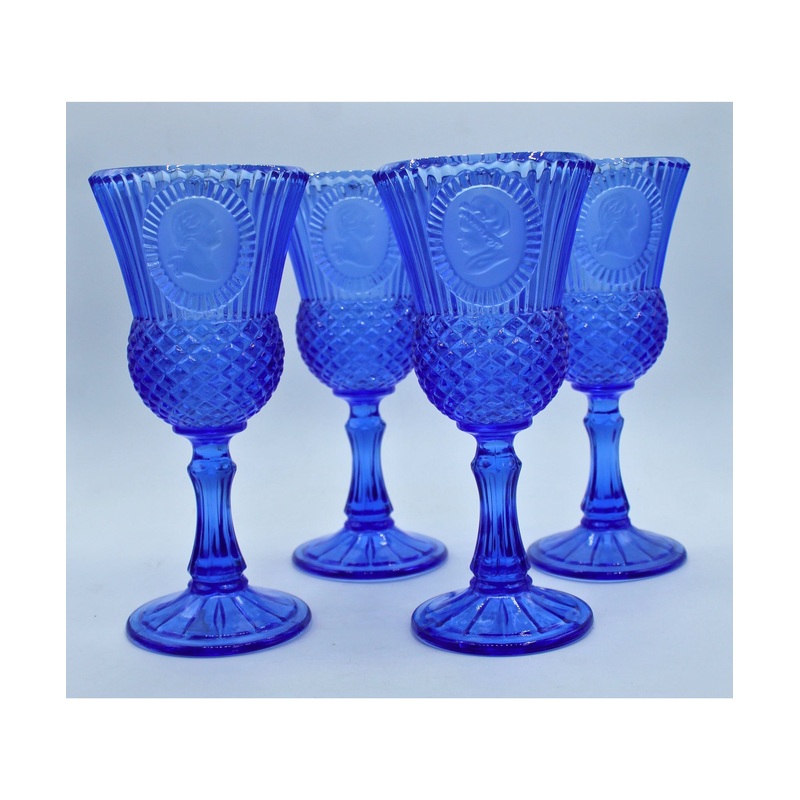 Avon George and Martha Washington Goblet Glasses | No Box