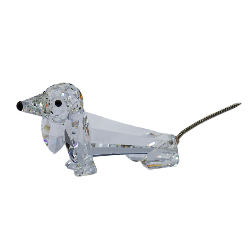 Swarovski Figurine: 010003 Variety 2 Large Dachshund