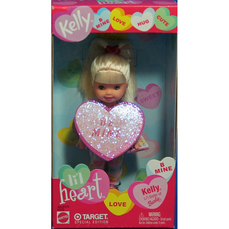 2002 Lil Heart Kelly Be Mine Valentine Barbie (B1075)