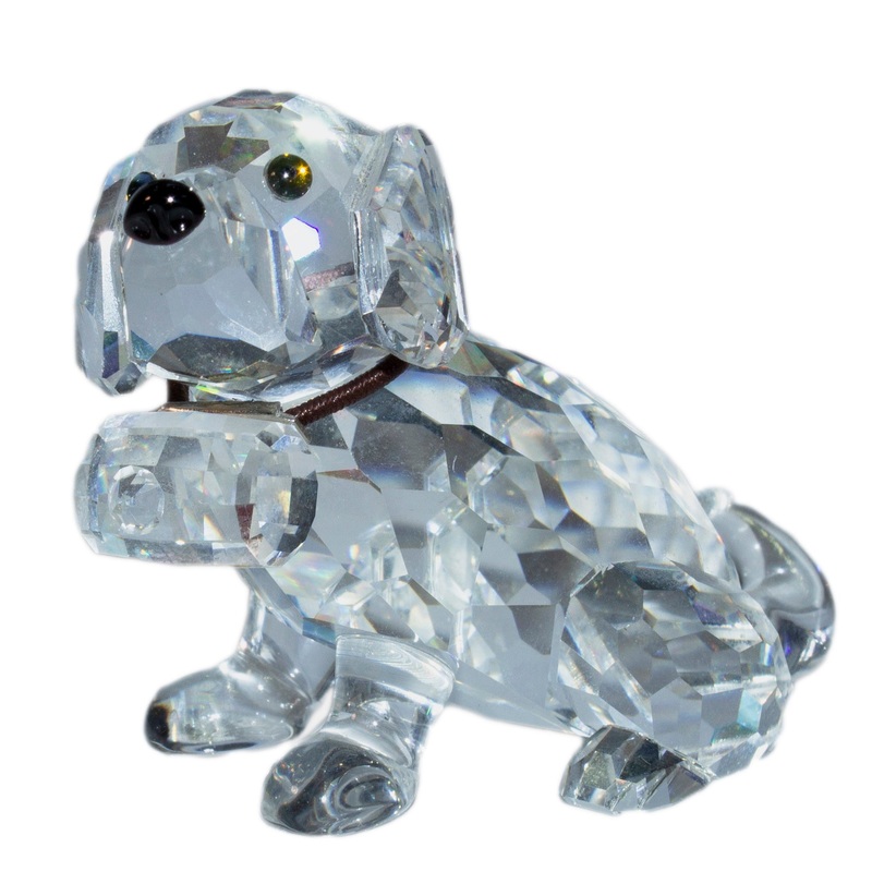 Swarovski Figurine: 201111 St Bernard Puppy