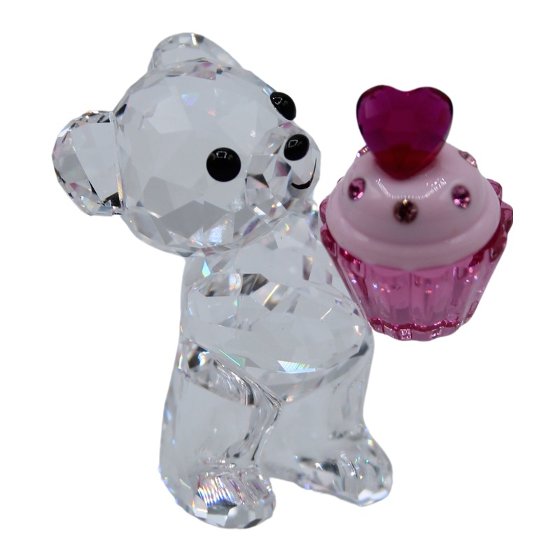 Swarovski Figurine: 5004484 Pink Cupcake