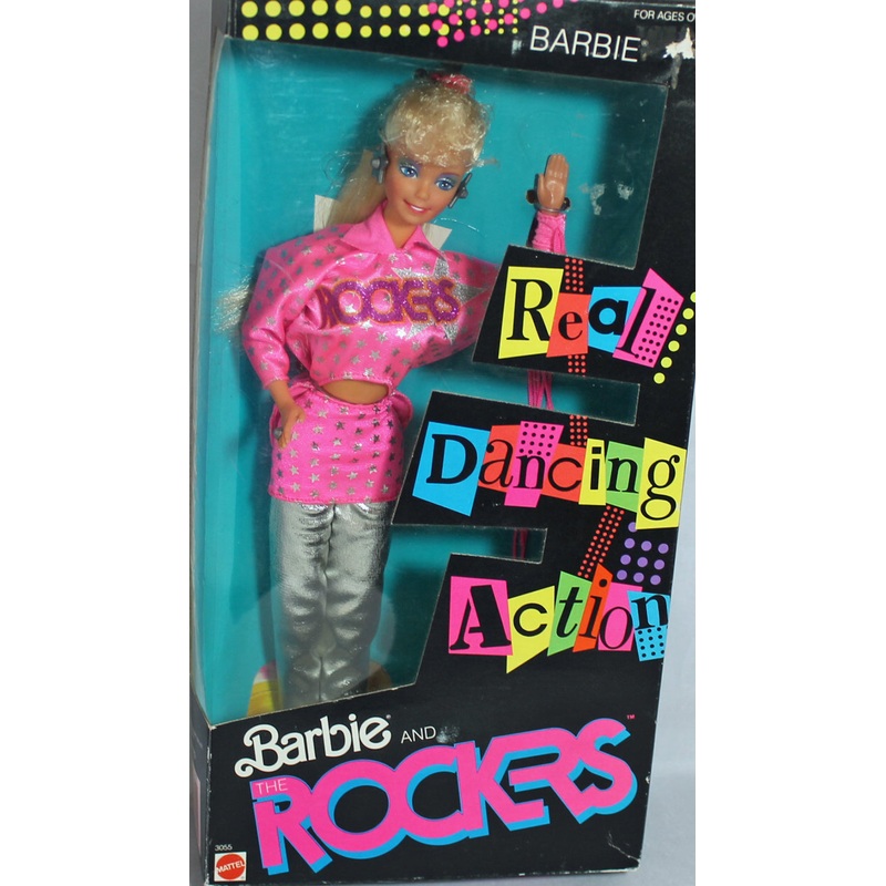 1986 Barbie and the Rockers Barbie (3055)