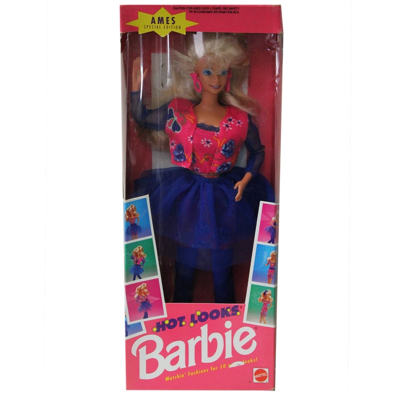 1991 Hot Looks Barbie (5756) – Ames