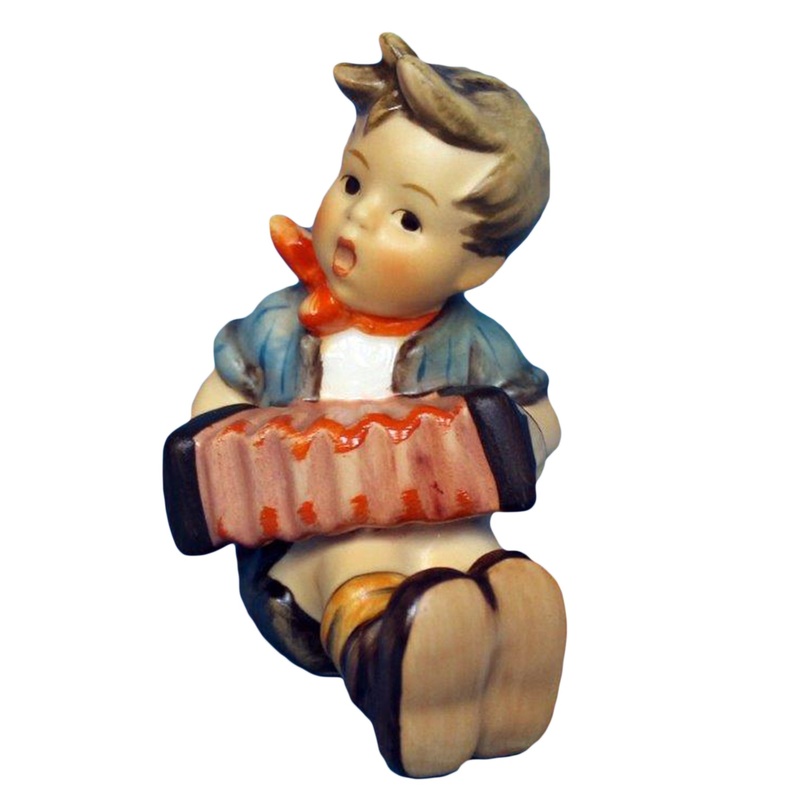 Hummel Figurine: Boy with Accordion – 390