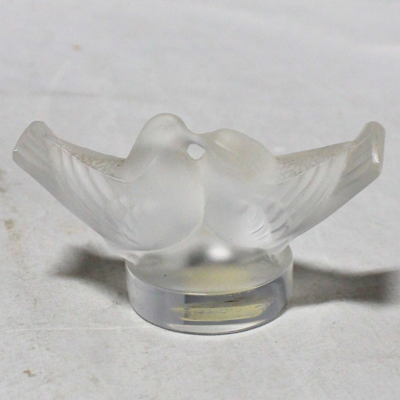 Lalique Frosted Lovebirds