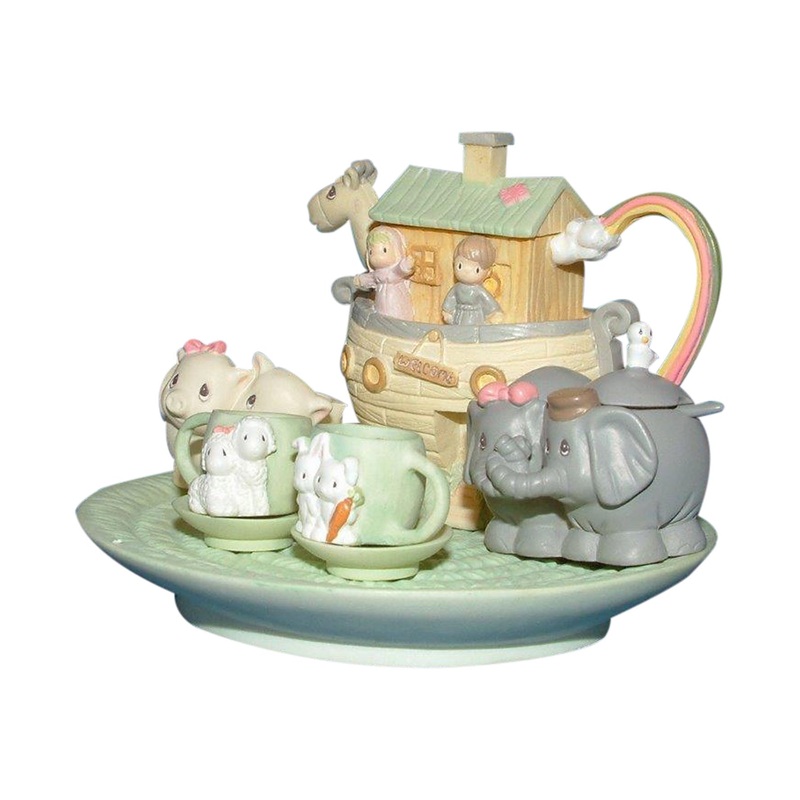 Precious Moments: 270121 Noah’s Ark Mini Tea Set (Toy) | Toy