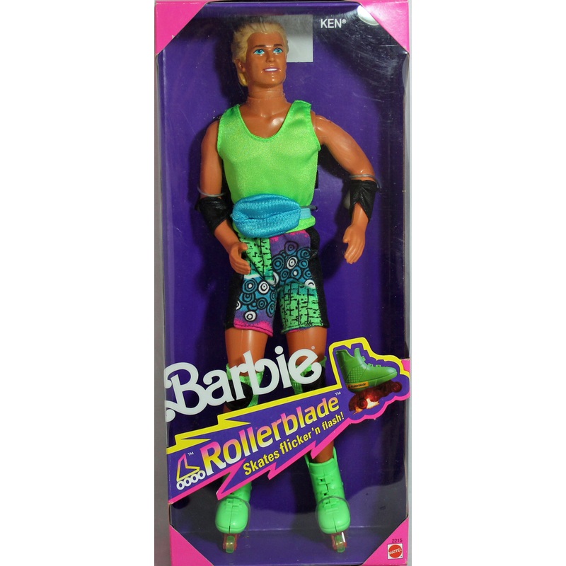 1991 Rollerblade Ken Barbie (02215)