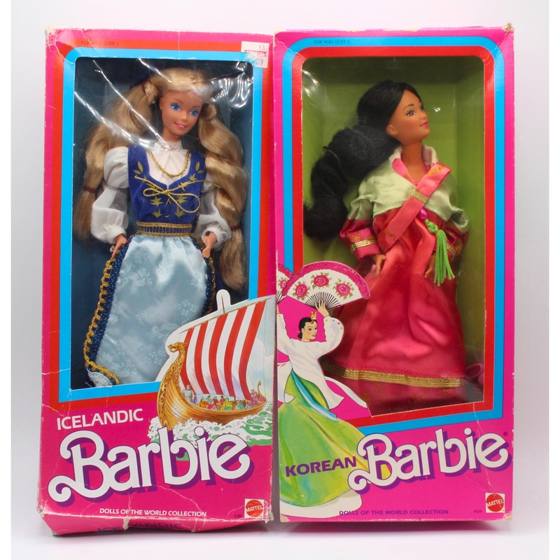 Lot of 2: Icelandic & Korean Barbie | Please Read