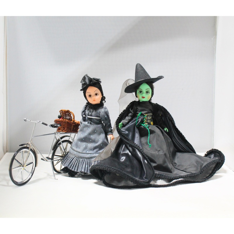 Madame Alexander, Wizard of Oz Wicked Witch of the West and Miss Gulch