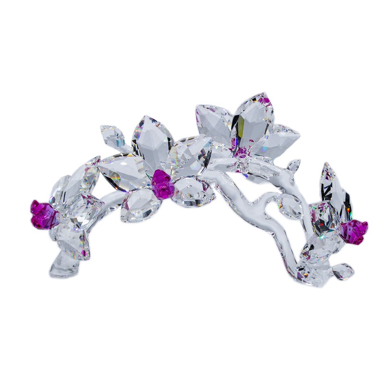 Swarovski Figurine: 0864443 Orchids On A Vine