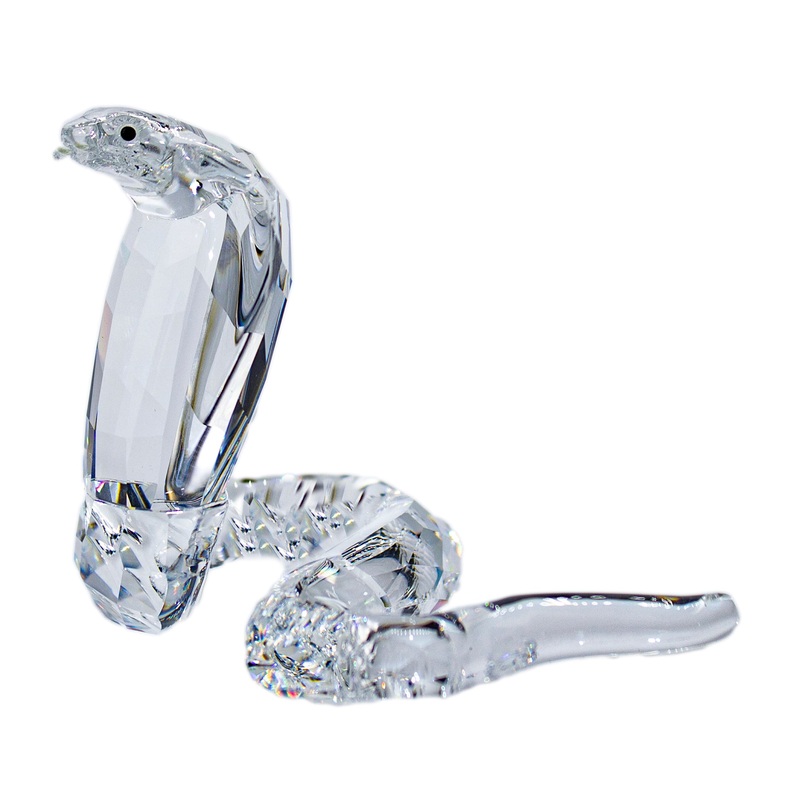Swarovski Figurine: 243979 Cobra Snake