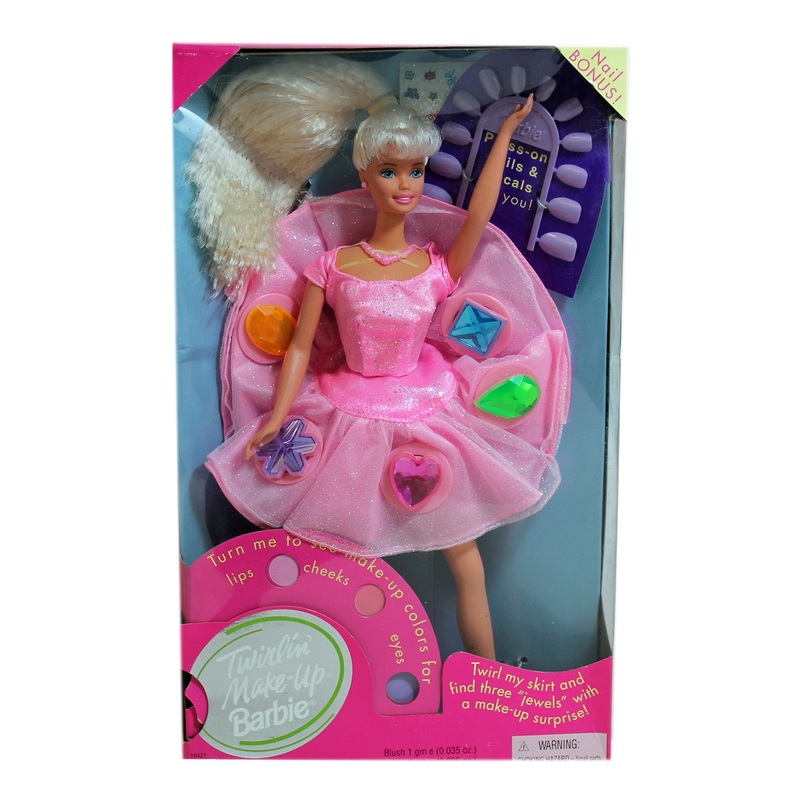 1997 Twirlin Make-Up Barbie (18421)