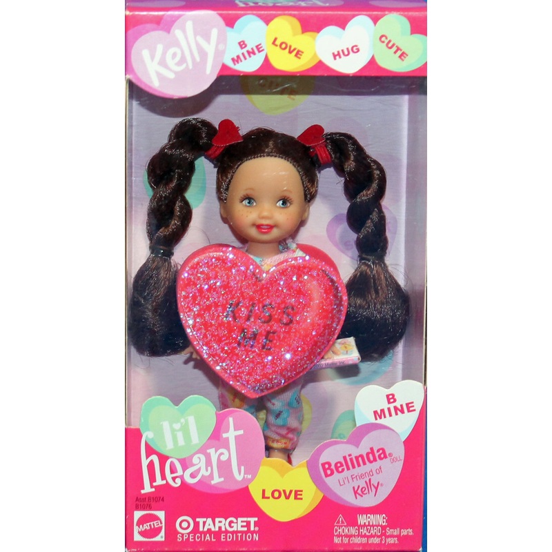 2002 Lil Heart Belinda Kelly Kiss Me Valentine Barbie (B1076)