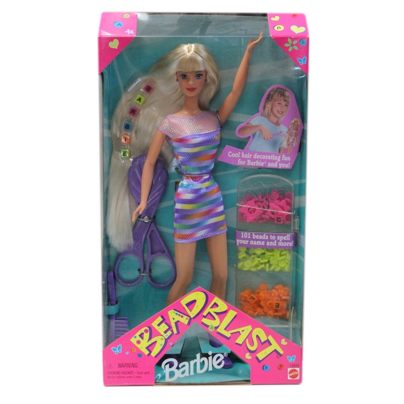 1997 Bead Blast Blonde Barbie (18888)
