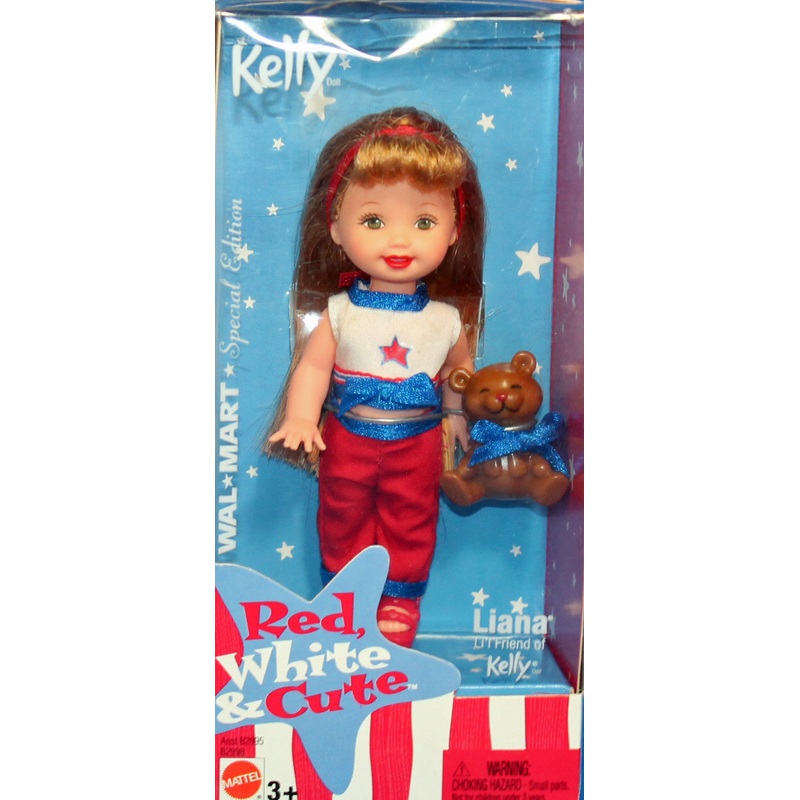 2003 Red White & Cute Liana Kelly Barbie (B2998)