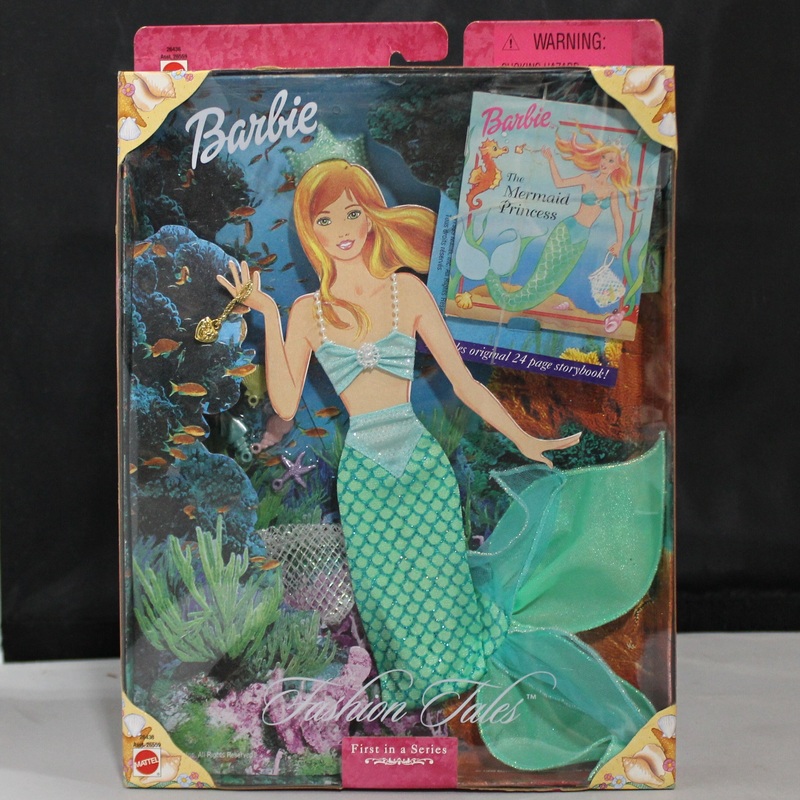 Lot of 3: Barbie Egyptian Princess, Mermaid Princess, Genies New Lamp Outfit