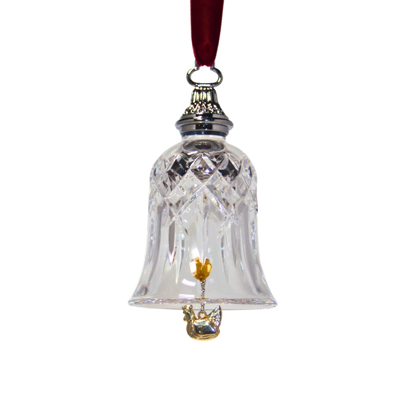 Waterford Crystal Bell: 3 French Hens, 2006 | 12 Days of Christmas