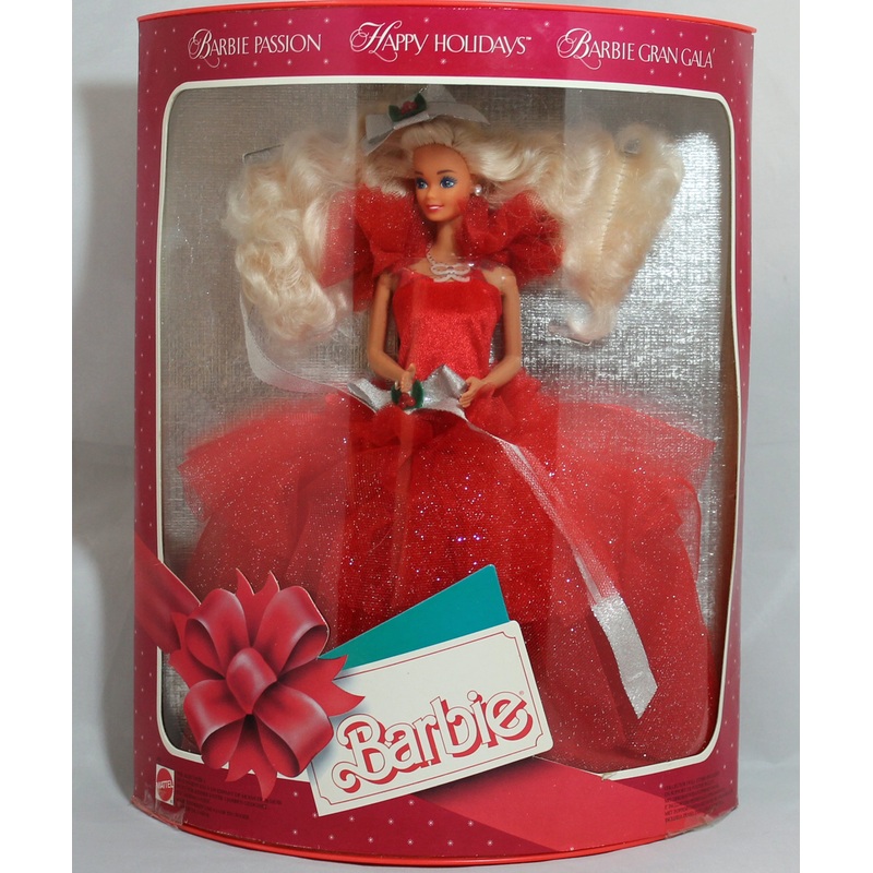 1988 Happy Holidays Blonde Barbie (1703)