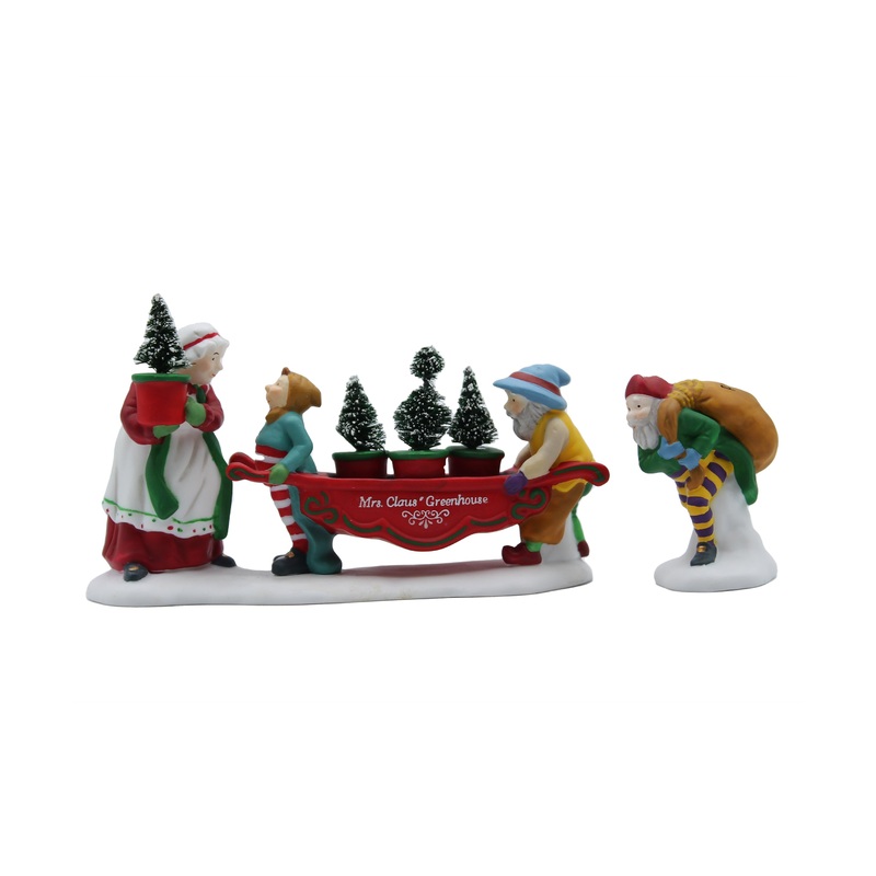 Department 56: 56373 Delivering The Christmas Greens – Set of 2