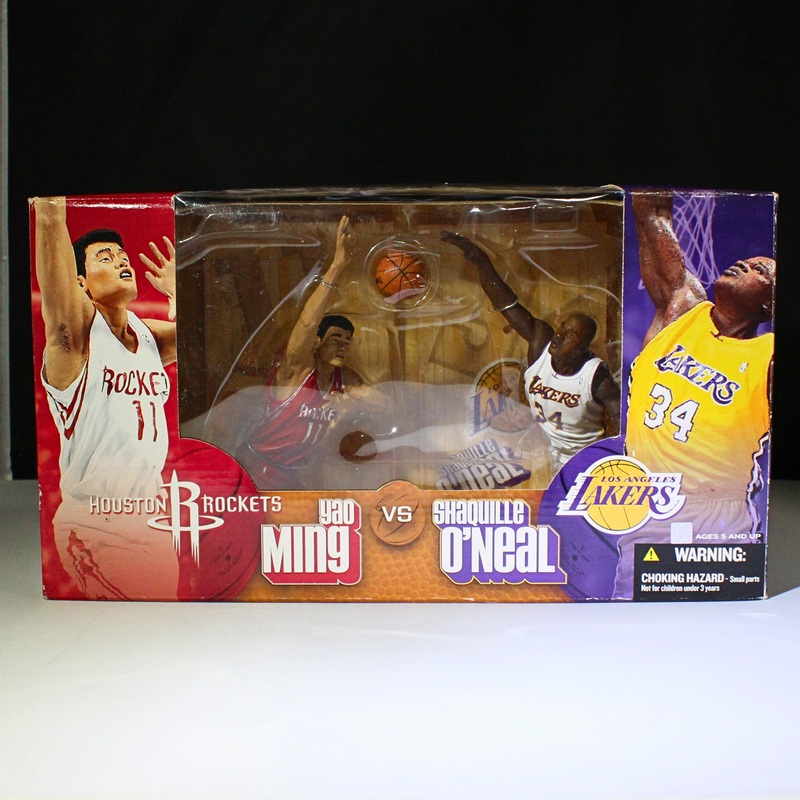 Shaquille O’neal and Yao Ming Action Figures | Mint-Condition