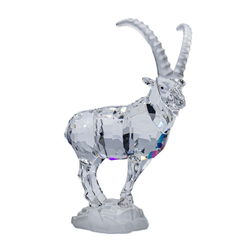Swarovski Figurine: 275439 Ibex Mountain Goat