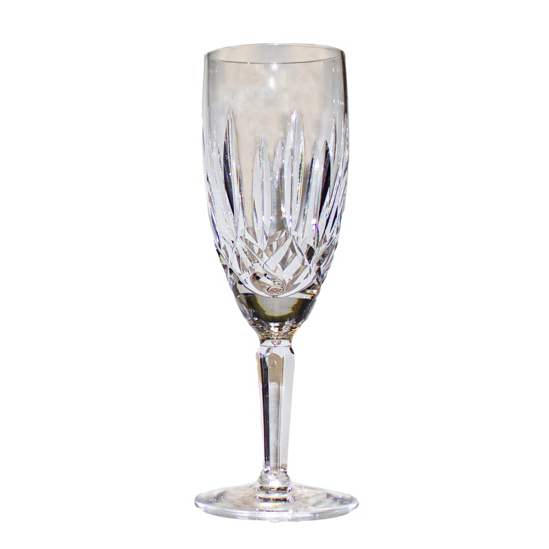 Waterford Stemware: 7.3″ Plain Base Fluted Champagne – Kildare