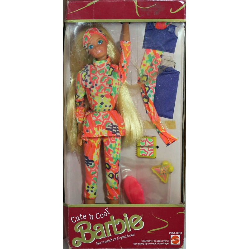 1989 Cute ‘n Cool Barbie (2954)