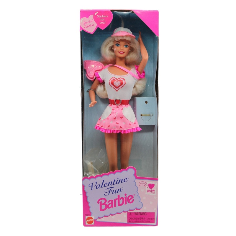 1996 Valentine Fun Barbie (16311)