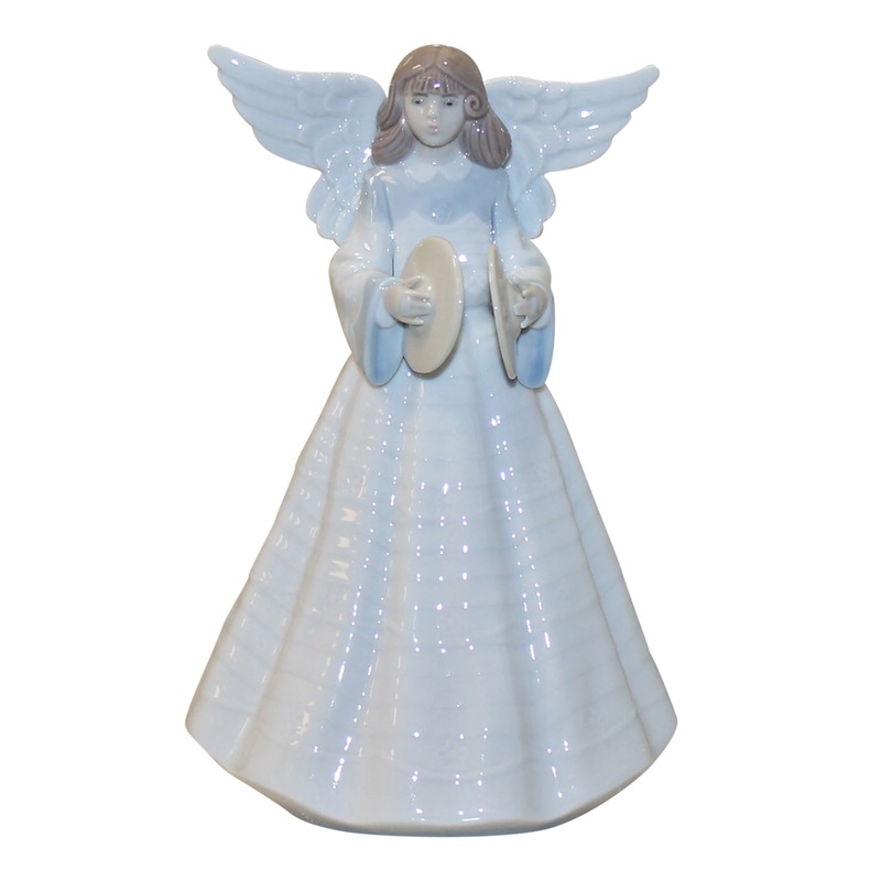 Lladr Figurine: 5876 Angelic Cymbalist