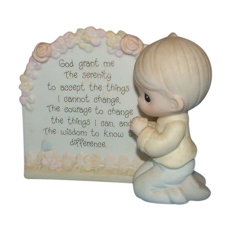 Precious Moments: 530700 Serenity Prayer Boy