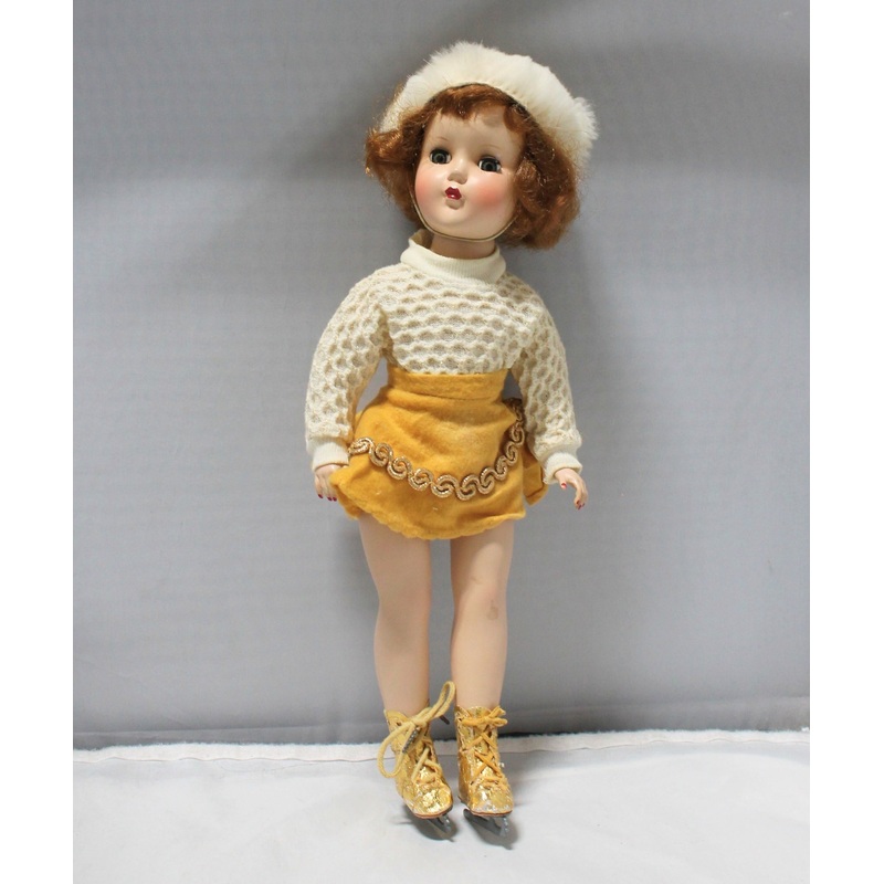 Vintage Ice Skater Doll