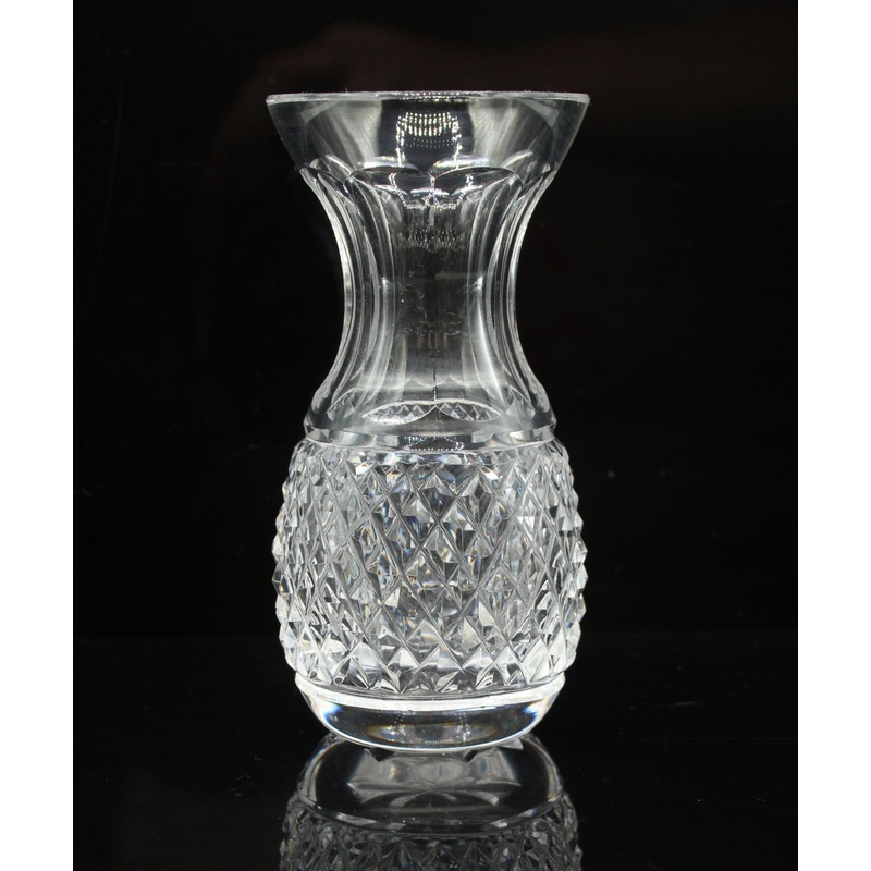 Waterford Crystal: Glandore Violet Vase, 3.9″