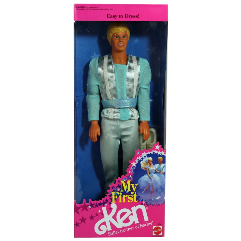 1991 My First Ken Ballet Partner Barbie (3841)