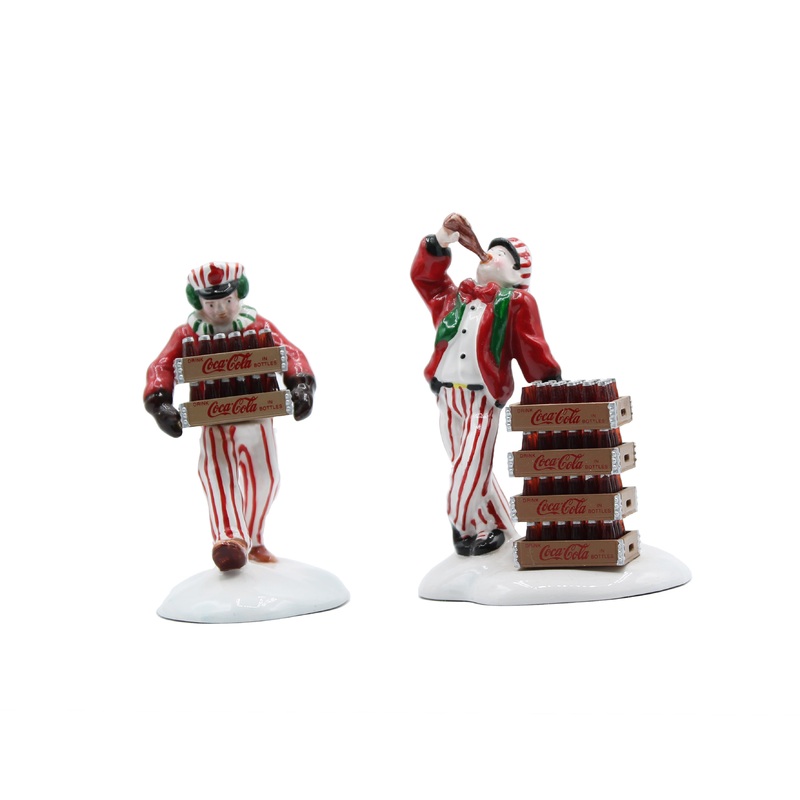 Department 56: 54801 Coca-Cola Delivery Men – Set of 2