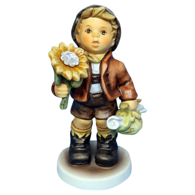 Hummel Figurine: Sunflowers My Love – 902