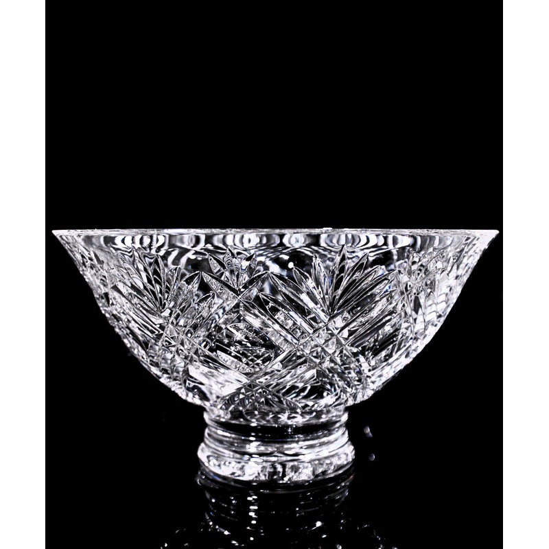 Waterford Crystal: Bowls 9″-13″ Fooed Round Bowl, 10″