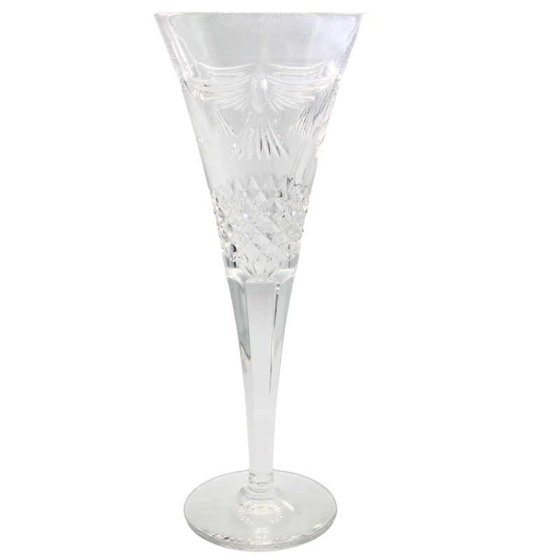Waterford Stemware: Millennium Peace Fluted Champagne, 9.25″ | Signed