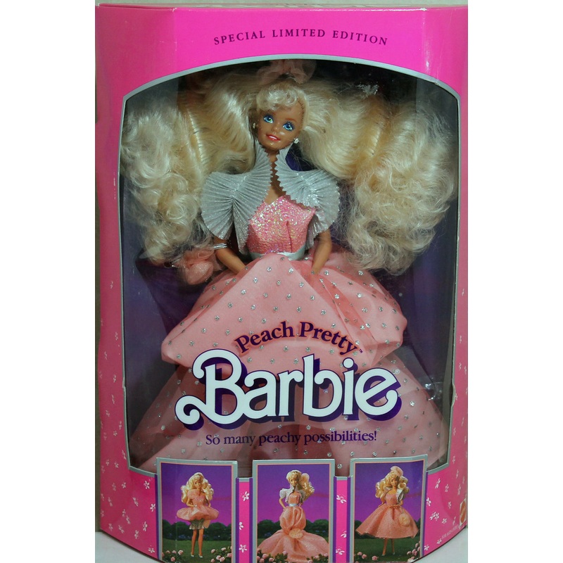 1989 Peach Pretty Barbie (4870)