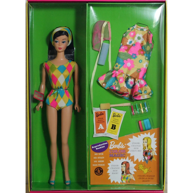 2003 Color Magic Reproduction Brunette Barbie (B3437)