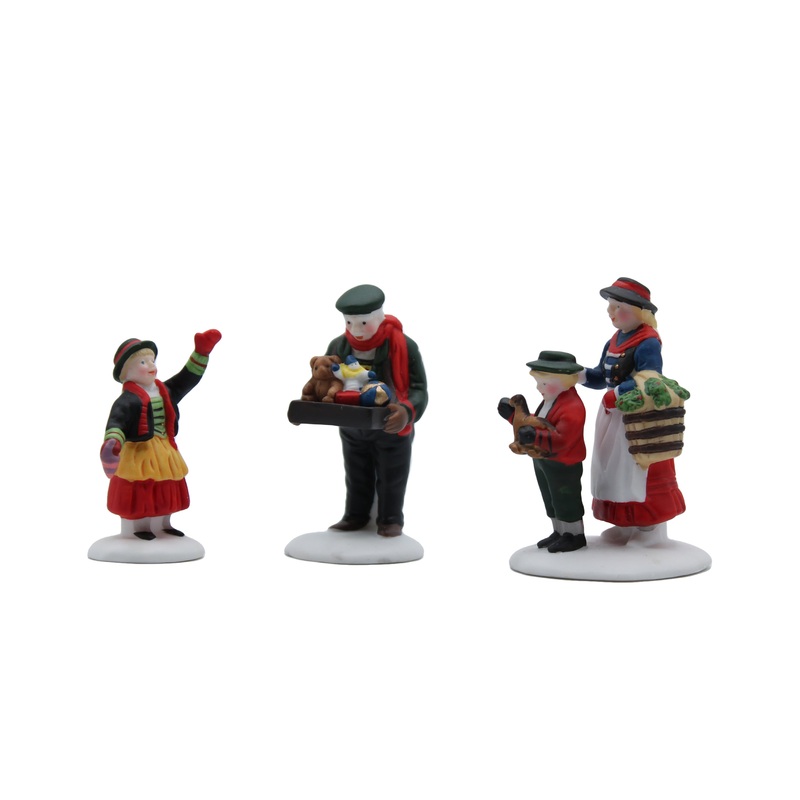 Department 56: 56162 The Toy Peddler – Set of 3