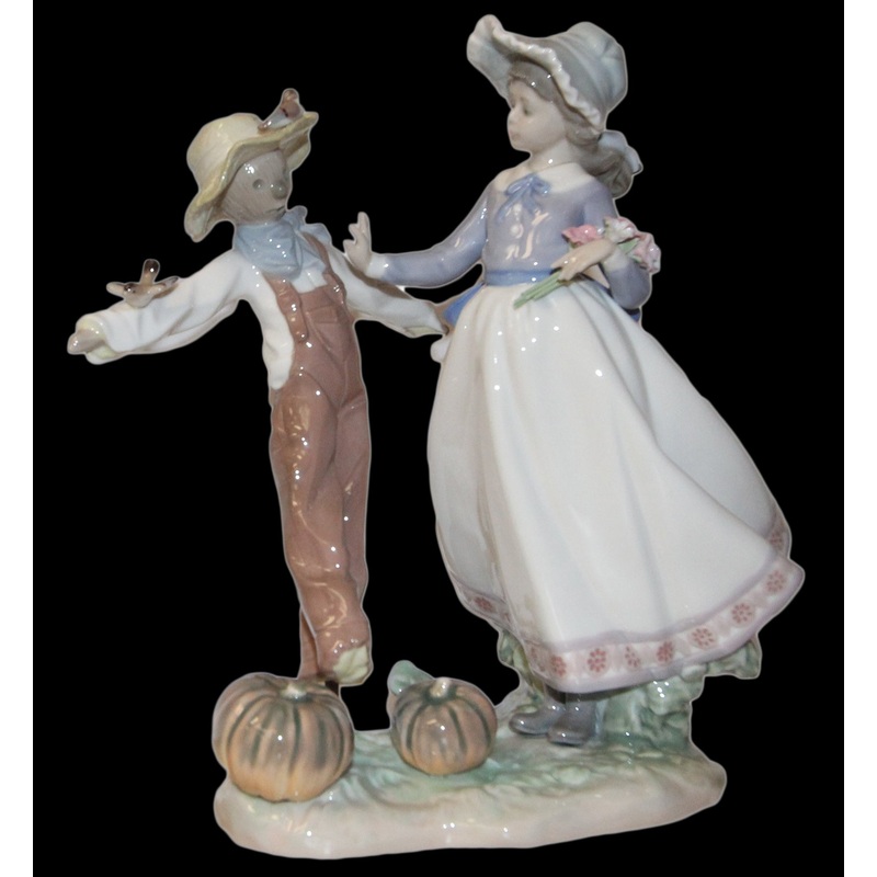 Lladr Figurine: 5385 Scarecrow and the Lady
