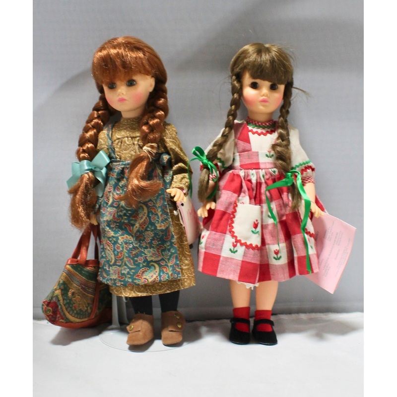 Lot of 2: Madame Alexander Dolls, Mary Mary and Anne at the Station