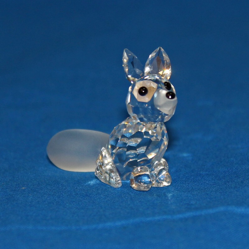 Swarovski Figurine: 014955 Mini Fox Sitting – Version 2