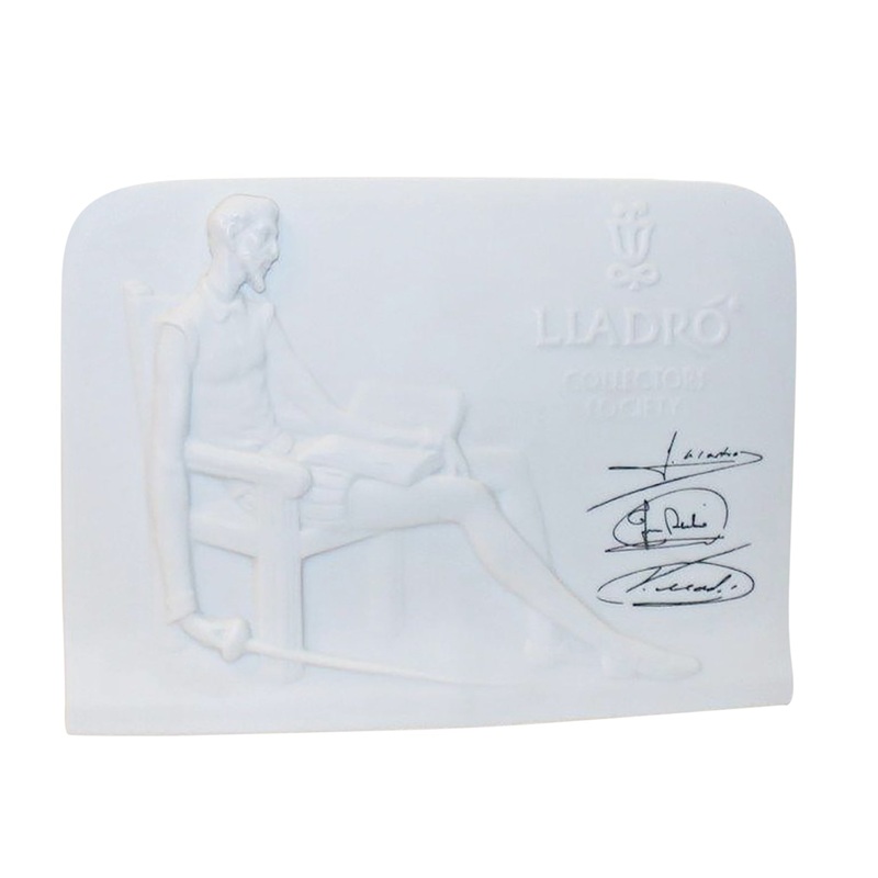 Lladr Figurine: 17601 Charter Member Plaque